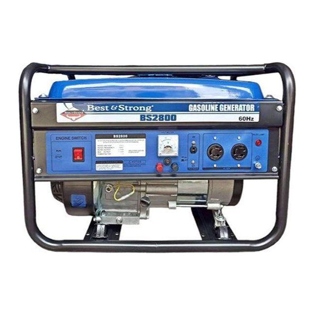 Best & Strong BS2800 4-Stroke Gasoline Generator 2200W - KHM Megatools Corp. Best & Strong BS2800 4-Stroke Gasoline Generator 2200W - KHM Megatools Corp.